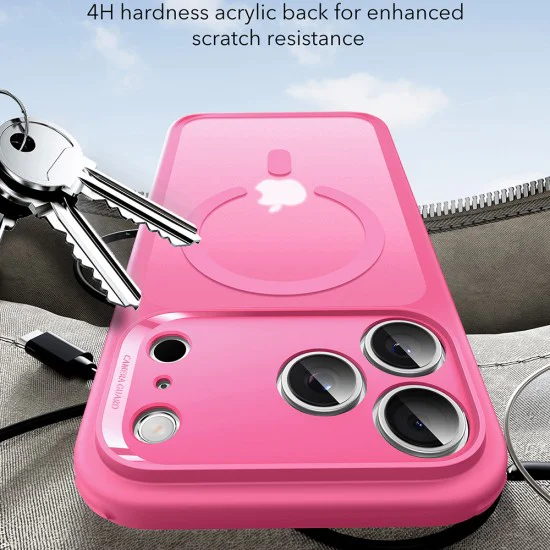 Калъф за iPhone 17 Pro - ESR - Classic Hybrid HaloLock - Frosted Розов