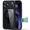 Калъф за iPhone 17 Pro - ESR - Classic Hybrid HaloLock - Прозрачен Черен
