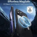 Калъф за iPhone 17 Pro Max - ESR - Classic Hybrid HaloLock - Прозрачен Черен