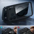 Калъф за iPhone 17 Pro Max - ESR - Classic Hybrid HaloLock - Прозрачен Черен