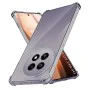 Калъф за OnePlus 13R - Techsuit - Удароустойчив Clear Silicone - Опушено Черен