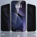 Протектор за iPhone 17 Pro Max - ESR - Защита от замърсяване с UV защита Tempered Glass UltraFit (3 броя) - Черен