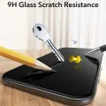 Протектор за iPhone 17 Pro Max - ESR - Защита от замърсяване с UV защита Tempered Glass UltraFit (3 броя) - Черен