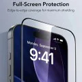 Протектор за iPhone 17 Air - ESR - Tempered Glass UltraFit (3 броя) - Черен