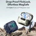 Калъф за Apple AirPods Pro 3 – с MagSafe – ESR Cyber FlickLock HaloLock – Син