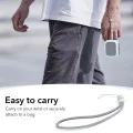 Калъф за Apple AirPods Pro 3 – с MagSafe – ESR Orbit Hybrid HaloLock – Бял