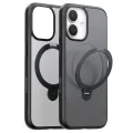 Калъф за iPhone 17 - Torras - Ostand Spin MagSafe Series - Черен