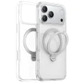 Калъф за iPhone 17 Pro - Torras - Ostand Spin MagSafe Series - Прозрачен