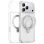 Калъф за iPhone 17 Pro - Torras - Ostand Spin MagSafe Series - Прозрачен