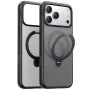 Калъф за iPhone 17 Pro Max - Torras - Ostand Spin MagSafe Series - Черен