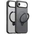 Калъф за iPhone 17 Air - Torras - Ostand Spin MagSafe Series - Черен