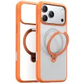 Калъф за iPhone 17 Pro - Torras - Ostand Spin MagSafe Series - Оранжев