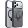 Калъф за iPhone 17 Pro Max - Torras - Ostand Spin MagSafe Series - Син