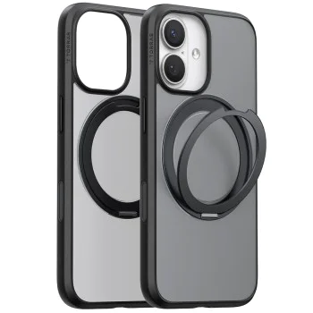 Калъф за iPhone 17 - Torras - Ostand Pro MagSafe Series - Черен
