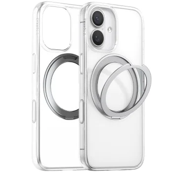 Калъф за iPhone 17 - Torras - Ostand Pro MagSafe Series - Прозрачен
