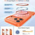 Калъф за iPhone 17 Pro Max - Torras - Ostand Pro MagSafe Series - Оранжев