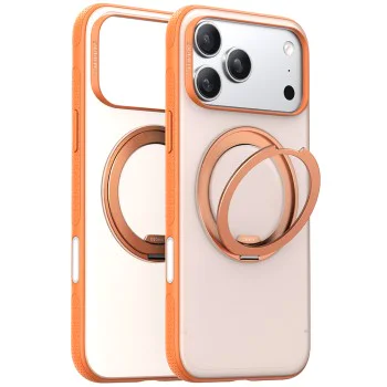 Калъф с MagSafe – Torras Ostand R Fitness Series – iPhone 17 Pro – Оранжев