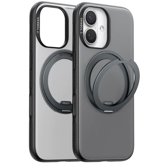 Калъф за iPhone 17 - Torras - Ostand R Fitness Series - Черен