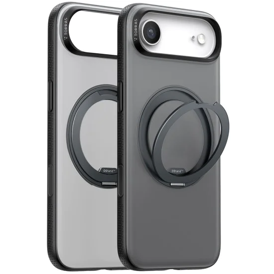Калъф за iPhone 17 Air - Torras - Ostand R Fitness Series - Черен