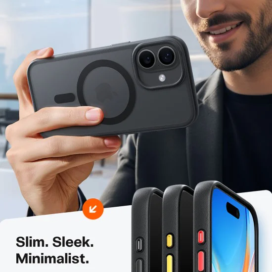 Калъф за iPhone 17 - Torras - Guardian Magnetic Series - Черен
