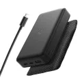 Spigen - Power Bank (EA3020) - Бързо зареждане, USB, 2x Type-C, Тънък дизайн, Quantum Boost, 20000mAh, 30W - Черен