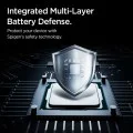 Spigen - Power Bank Essential (EA2210) - Бързо зареждане, USB, 2x Type-C, Тънък дизайн, Quantum Boost, 10000mAh, 22.5W - Черен