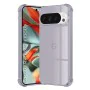 Калъф за Google Pixel 9 Pro XL - Techsuit - Удароустойчив Clear Silicone - Опушено Черен