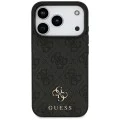 Калъф за iPhone 17 Pro – с MagSafe – Guess (GUHMP17LP4SM4MK) 4G Small and Classic Logo – Черен