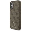 Калъф за iPhone 17 – с MagSafe – Guess (GUHMP17SP4SM4MW) 4G Small and Classic Logo – Кафяв