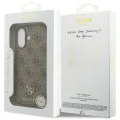 Калъф за iPhone 17 – с MagSafe – Guess (GUHMP17SP4SM4MW) 4G Small and Classic Logo – Кафяв