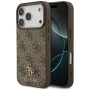 Калъф за iPhone 17 Pro – с MagSafe – Guess (GUHMP17LP4SM4MW) 4G Small and Classic Logo – Кафяв
