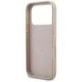 Калъф за iPhone 17 Pro – с MagSafe – Guess (GUHMP17LP4SM4MP) 4G Small and Classic Logo – Розов