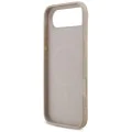 Калъф за iPhone 17 Air - Guess - Hardcase 4G Printed Stripes MagSafe (GUHMP17MP4RPSP) - Розов
