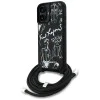 Калъф за iPhone 16 - Karl Lagerfeld - Saffiano MagSafe Crossbody (KLHCP16SPGGRMPCK) - Черен