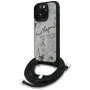 Калъф за iPhone 16 Pro - Karl Lagerfeld - Saffiano MagSafe Crossbody (KLHCP16LPGGRMPCG) - Сив