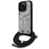 Калъф за iPhone 16 Pro Max - Karl Lagerfeld - Saffiano MagSafe Crossbody (KLHCP16XPGGRMPCG) - Сив