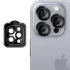 Протектор - Камера за iPhone 16 Pro / iPhone 16 Pro Max - 3mk - Защита на лещите Pro - Черен