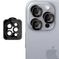 Протектор - Камера за iPhone 16 Pro / iPhone 16 Pro Max - 3mk - Защита на лещите Pro - Розово-кафяв