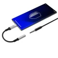 3mk - Адаптер за аудио кабел - USB-C към 3.5 мм жак, DAC чип, алуминий - сив