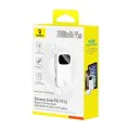 Външна батерия EnerFill FC31 Qpow 3 (E0028D00) - Baseus - USB-C/Lightning кабели, 20000mAh, 45W - Космическо черно