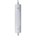 3mk - Кабелни слушалки - USB-C, дизайн за уши, вграден микрофон, дистанционно управление, висококачествен звук, 1.2 м - бели
