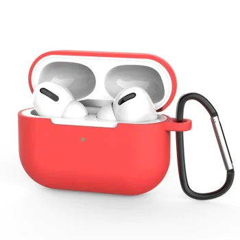 Калъф – Techsuit Silicone Case – за AirPods Pro 3 – Червен