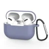 Калъф за AirPods Pro 3, гладък ултратънък материал - Techsuit - силиконов калъф - полунощно Син
