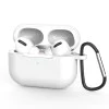 Калъф за AirPods Pro 3, гладък ултратънък материал - Techsuit - силиконов калъф - бял