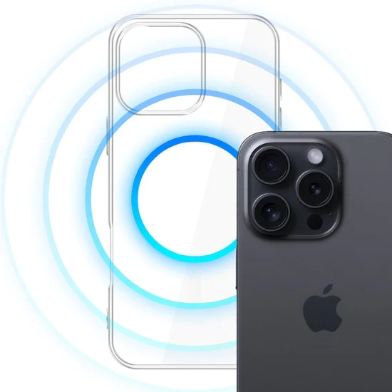Калъф за iPhone 16 Pro - 3mk - Прозрачен MagCase - Прозрачен