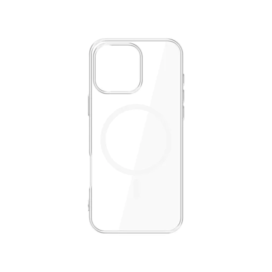 Калъф за iPhone 16 Pro - 3mk - Прозрачен MagCase - Прозрачен