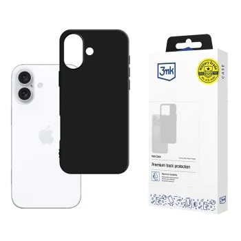 Калъф за iPhone 16 - 3mk - Matt Case - Черен