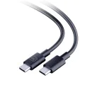 3mk - Кабел за данни Hyper - UBS-C към USB-C, 100W, 5A, 1.2 м - Черен