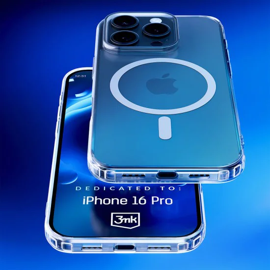 Калъф за iPhone 16 Pro - 3mk - MagCase - Прозрачен