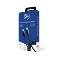 3mk - Кабел за данни Hyper - USB-C към Lightning, 20W, 5A, 1.2 м - Черен